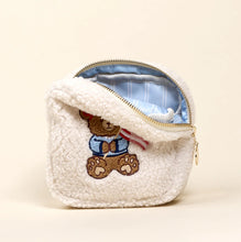Load image into Gallery viewer, Square Star Spangled Bear Teddy Pouch
