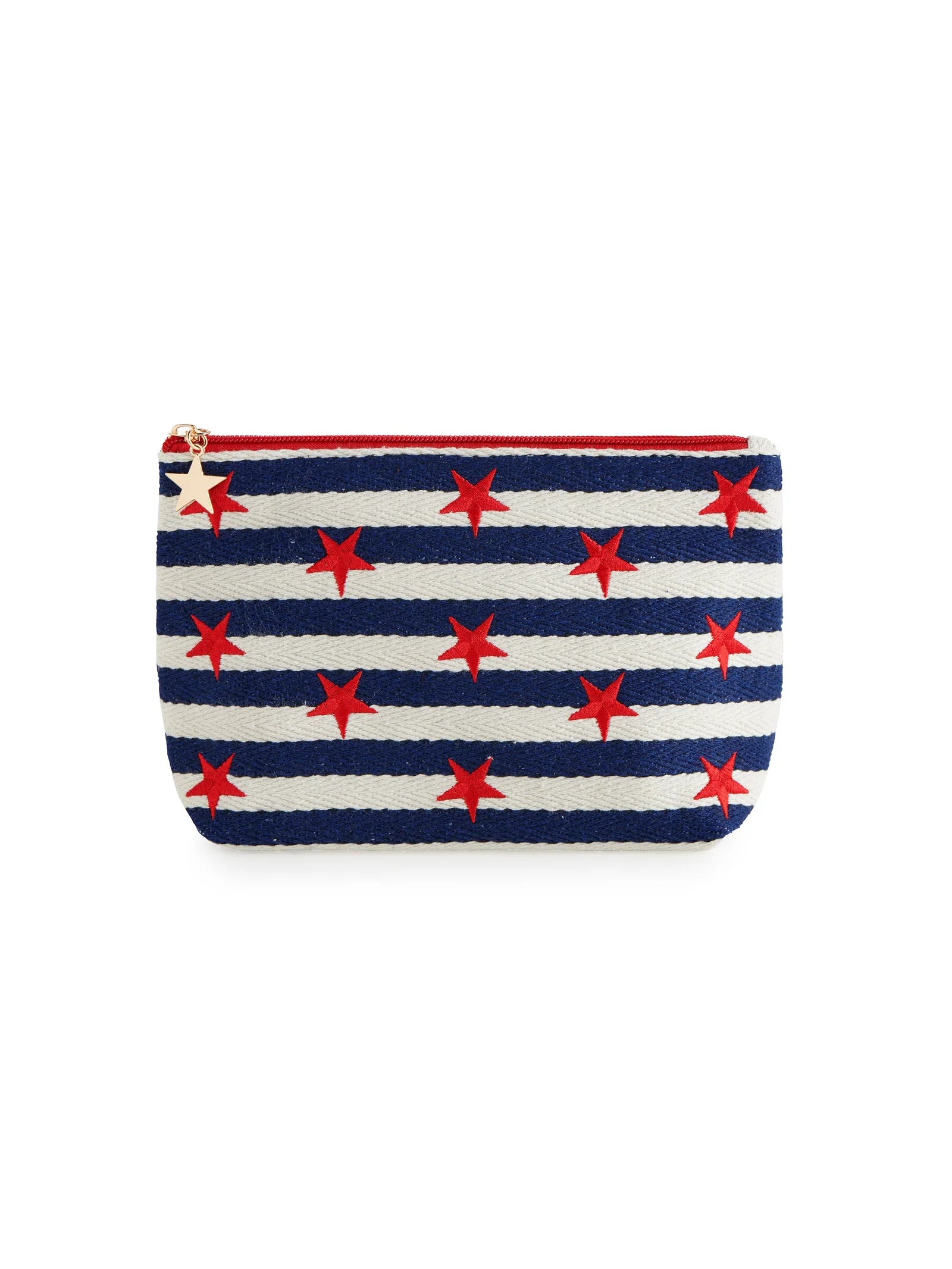 Morgan Stars LG Zip Pouch Navy