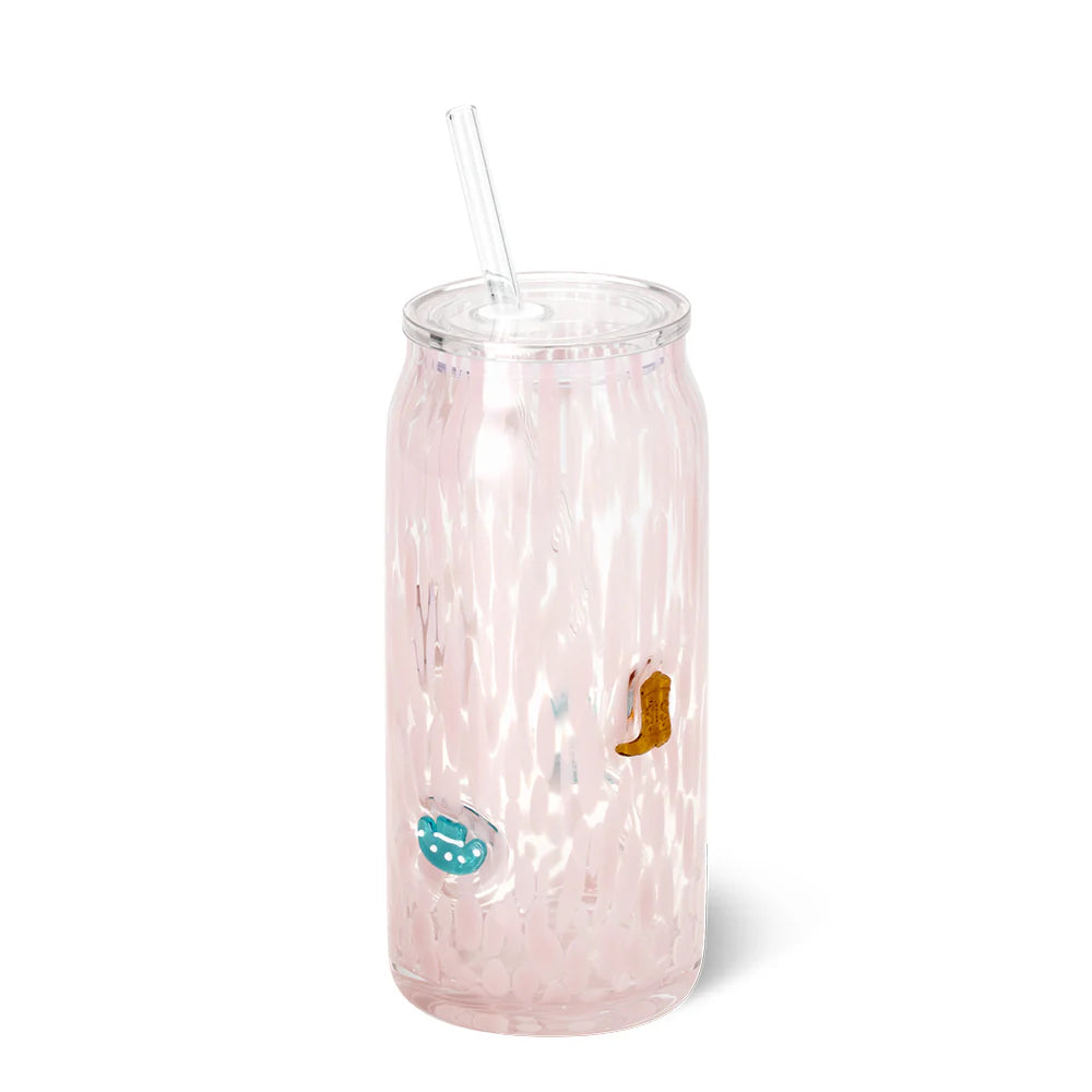 Swig Giddy Up Charm Glass 23oz