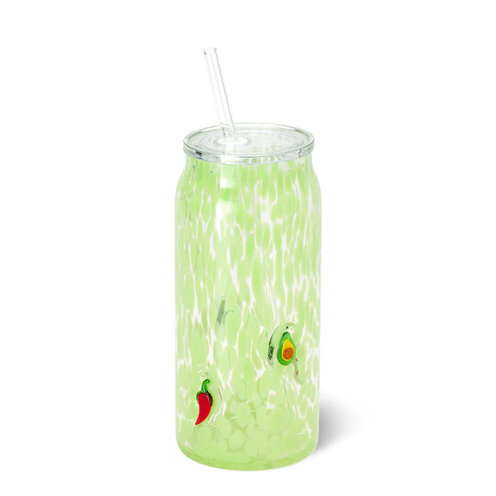 Swig Taco Night Charm Glass 23oz
