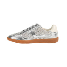 Load image into Gallery viewer, Tropics Braid Metallic Silver Sneaker
