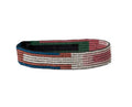 Alex Geo Beaded Stretch Bracelet Peacock