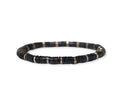 Grace Solid Sequin Bracelet Black