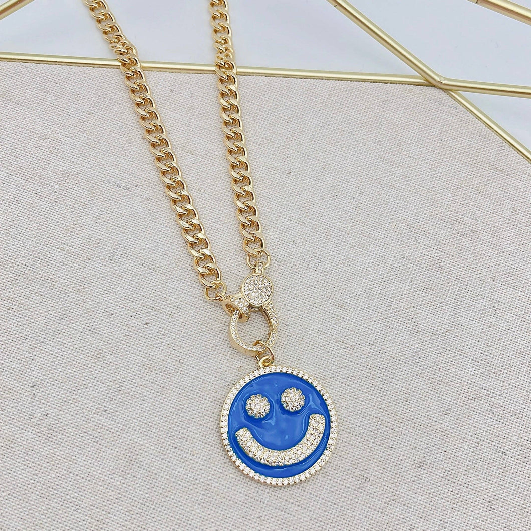 Blue Pave Smile