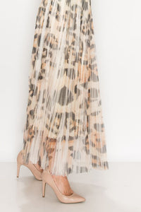 Leopard Tulle Skirt