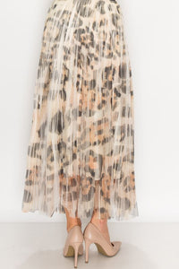 Leopard Tulle Skirt