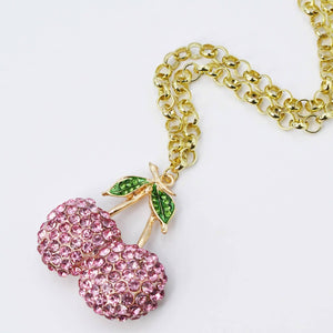 Pink Cherry Luxe Necklace