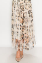 Load image into Gallery viewer, Leopard Tulle Skirt
