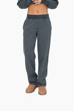 Load image into Gallery viewer, Vintage Green Fleece Lounge Pants
