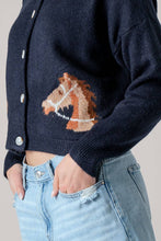 Load image into Gallery viewer, Western Horse Cardigan
