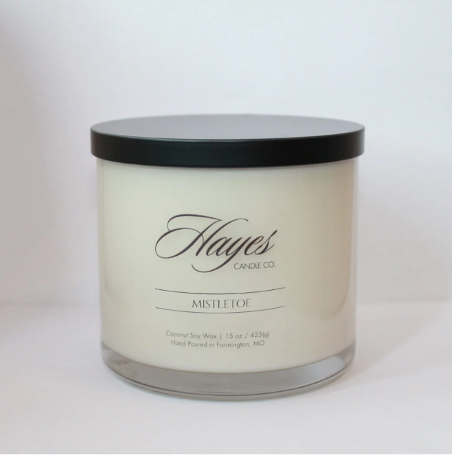 Hayes Candle Mistletoe 15oz