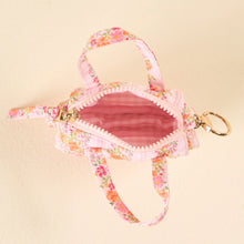 Load image into Gallery viewer, Itty Bitty Duffle Charm Petal Parade Pink
