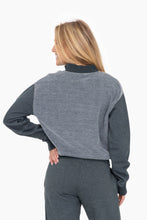 Load image into Gallery viewer, Vintage Green Half Zip Pullover
