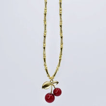 Load image into Gallery viewer, Cherry Pendant Necklace
