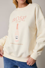 Load image into Gallery viewer, Rosé Graphic Fleece Sweatshirt

