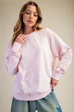 Load image into Gallery viewer, Star Patch Washed Terry Pullover
