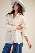 Load image into Gallery viewer, Stripe Button Down Shirt
