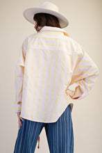 Load image into Gallery viewer, Stripe Button Down Shirt
