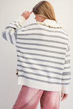 Load image into Gallery viewer, Striped Knitted Sweater

