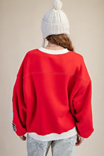 Load image into Gallery viewer, Boxy Washed Terry Pullover
