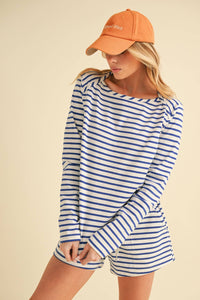 Blue Stripe Long Sleeve