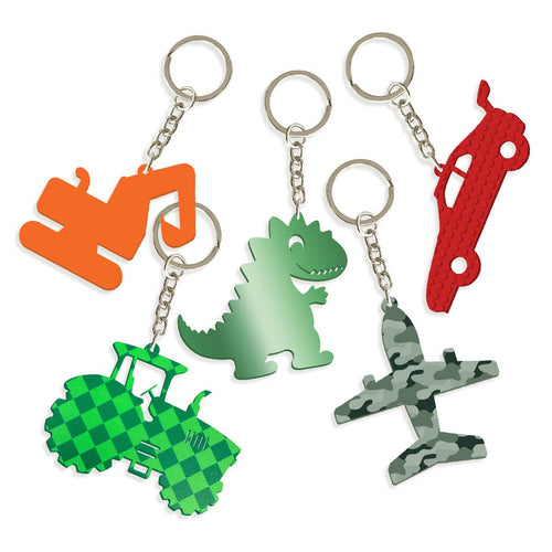 Camo Airplane Keychain