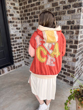 Load image into Gallery viewer, Clay Peace Patchwork Pullover
