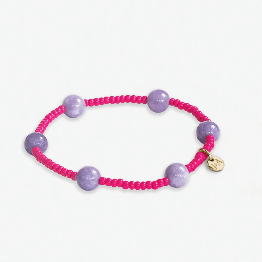Mia Hot Pink/Lilac Bracelet