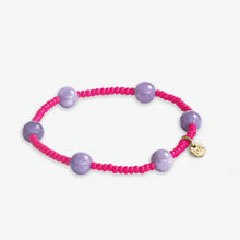 Load image into Gallery viewer, Mia Hot Pink/Lilac Bracelet
