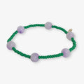 Mia Kelly Green/White Bracelet