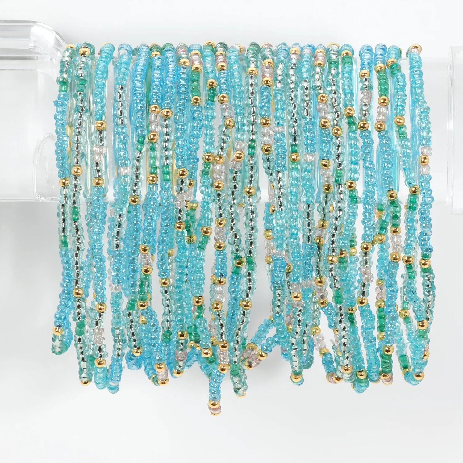 Seaglass Beaded Bracelets
