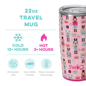 Swig 22oz Travel Mug Nutcracker