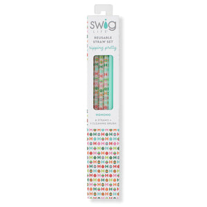 Swig Reusable Straw Set HoHoHo