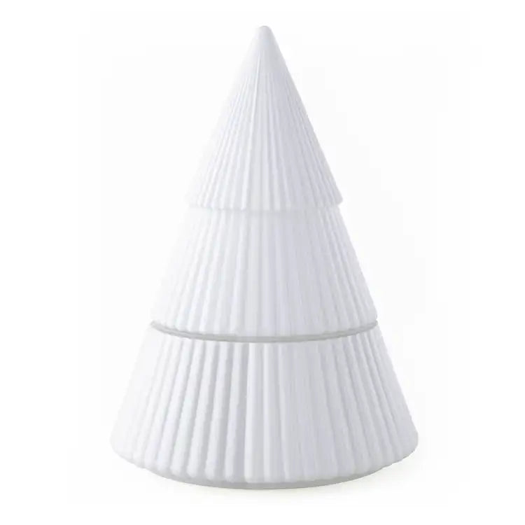 Hayes Candle White Glass Tree Jar 9oz