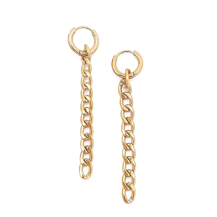 Beljoy Eclipse Earring Curb Chain