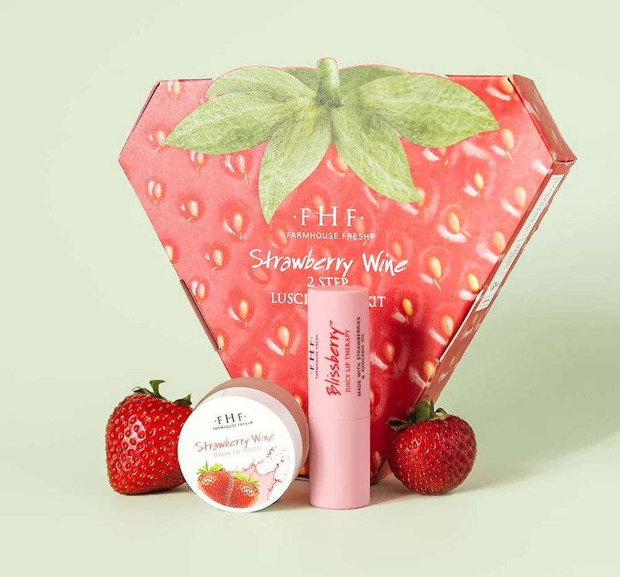 FHF Strawberry Wine Luscious Lip Kit