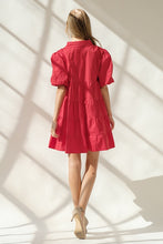 Load image into Gallery viewer, Poppy Red Tiered Dress

