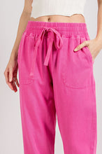 Load image into Gallery viewer, Hot Pink Mineral Wash Pant
