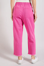 Load image into Gallery viewer, Hot Pink Mineral Wash Pant
