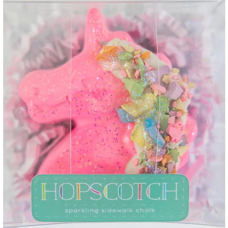 Hopscotch Pink Unicorn Treat Size Chalk