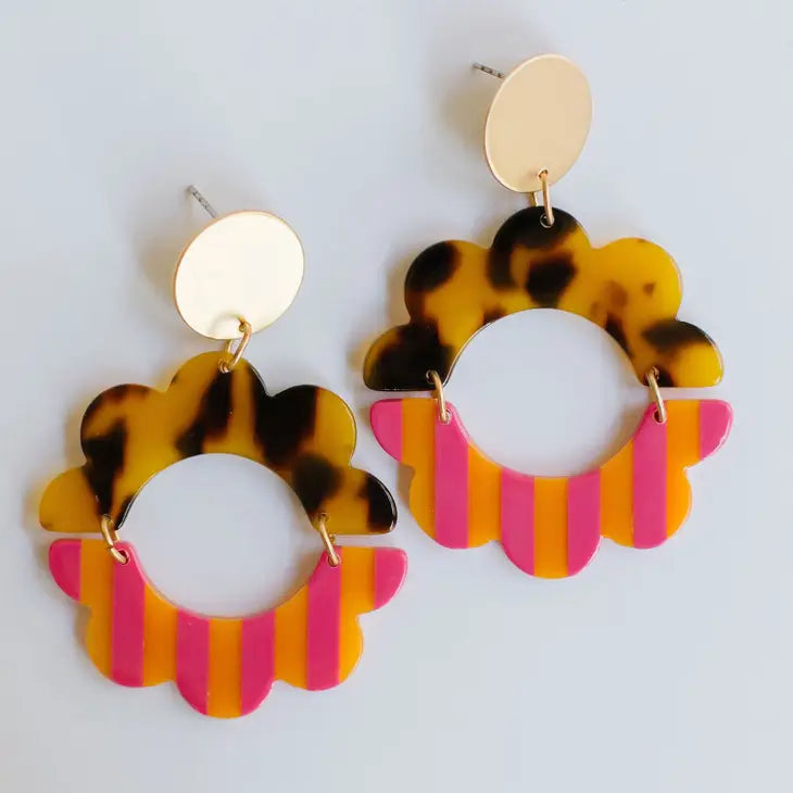 Alice Orangesicle Earrings