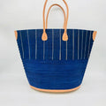 Santa Cruz Pinstripe Large Tote Navy