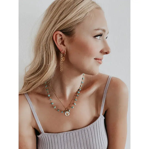 Beljoy Eclipse Earring Curb Chain