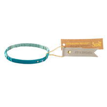 Load image into Gallery viewer, Good Karma - Joy/Kindness - Turquoise Gold
