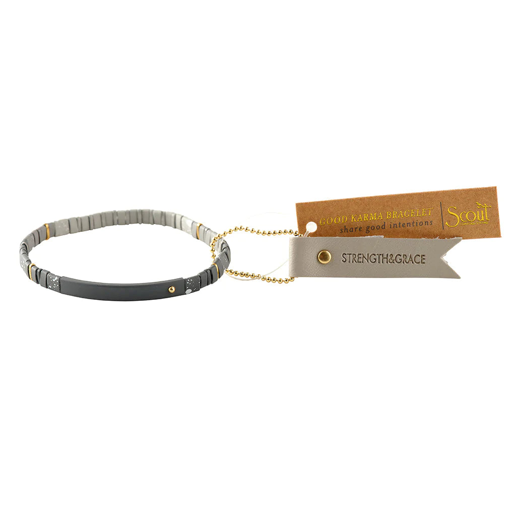 Good Karma - Strength/Grace - Charcoal Gold