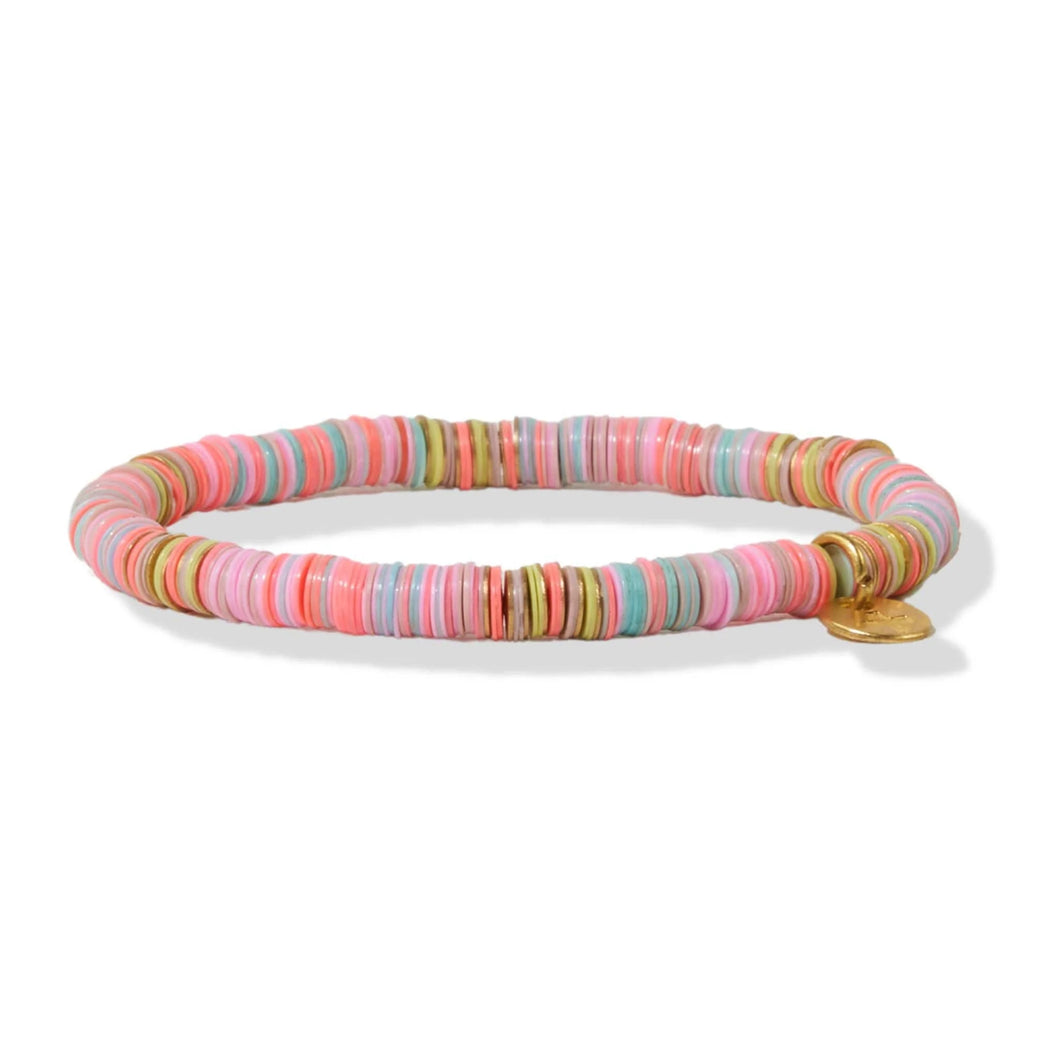 Lilac/Hot Pink Mix Sequin Bracelet