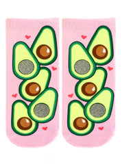 Avocado Sparkle Ankle Sock