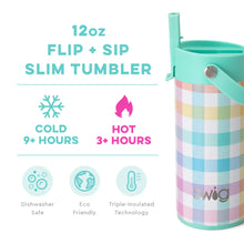 Load image into Gallery viewer, Swig 12oz Flip + Sip Pretty In Plaid
