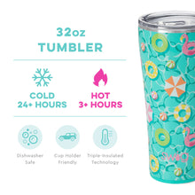 Load image into Gallery viewer, Swig 32oz Tumbler Lazy River
